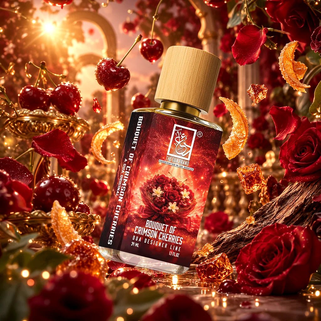 Dua Bouquet of Crimson Cherries - FragranceGems