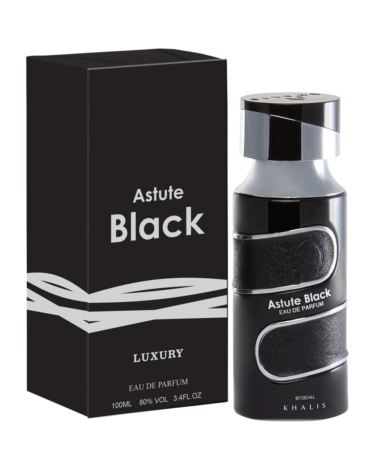Khalis Astute Black (100ml) parfumfles